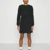 Even&Odd Damen Sweat Mini Drawstring Waist Dress - Freizeitkleid - Black -Even&Odd Verkäufe 2023 73f8e69c6f2a454fa2a22c8cf96bf34b