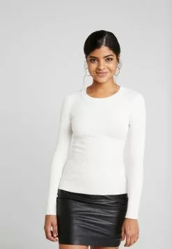 Even&Odd Damen Strickpullover - White