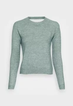 Even&Odd Damen BACK DETAIL - Strickpullover - Green -Even&Odd Verkäufe 2023 75d7fba4801a414e8b85d755711854a2