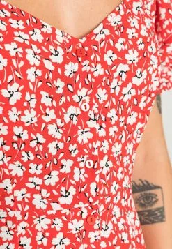 Even&Odd Damen Freizeitkleid - Red/white -Even&Odd Verkäufe 2023 76757f67e00247f89c5af4d1794a173e