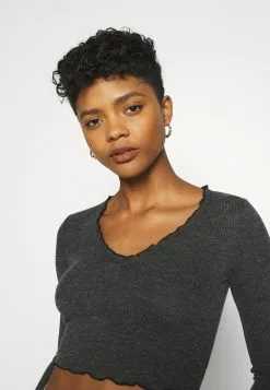 Even&Odd Langarmshirt - Grey | Damen -Even&Odd Verkäufe 2023 76aff64bb4de4736bc3610900277a83c