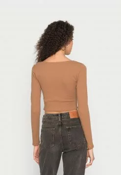 Even&Odd Damen Langarmshirt - Brown -Even&Odd Verkäufe 2023 7834314e287f4c8a96257551f8bdf368