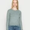 Even&Odd Damen BACK DETAIL - Strickpullover - Green