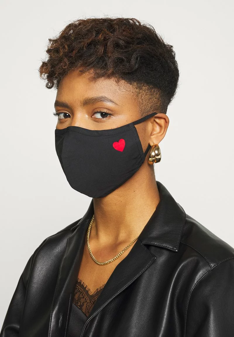 Even&Odd Unisex 3 PACK - Stoffmaske - Black/multi-coloured/green 5 Even&Odd Unisex 3 PACK - Stoffmaske - Black/multi-coloured/green – Bild 3