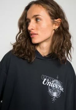 Even&Odd Cosmic Printed Hoodie Oversized - Kapuzenpullover - Dark Grey | Damen -Even&Odd Verkäufe 2023 79ca230759c84778a072f9ee35eedf23