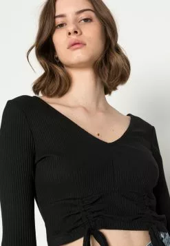Even&Odd Damen Langarmshirt - Black -Even&Odd Verkäufe 2023 7ae66e16515742b99403b64081612edf