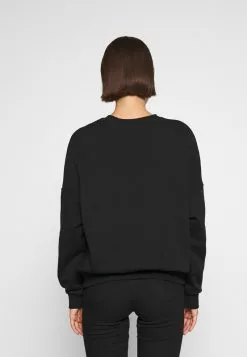 Even&Odd Damen Printed Oversized Sweatshirt - Sweatshirt - Black -Even&Odd Verkäufe 2023 7b359ba930cf48389887982d44fd92ac