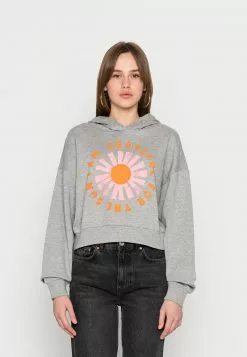 Even&Odd Sweatshirt - Mottled Light Grey | Damen