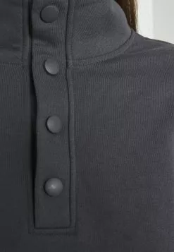 Even&Odd Damen OVERSIZED POPPER HIGH NECK - Sweatshirt - Grey -Even&Odd Verkäufe 2023 7c67318ae540472ab17868f2af48162d