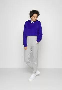 Even&Odd Damen 2er PACK - LOOSE FIT JOGGERS - Jogginghose - Black/mottled Light Grey