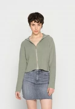 Even&Odd Damen Strickjacke - Khaki