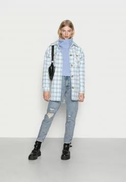 Even&Odd Damen CROPPED LOOSE TURTLENECK - Strickpullover - Light Blue -Even&Odd Verkäufe 2023 803ce4caeb2242618662498bc6c6cc0a