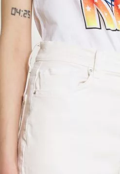 Even&Odd Wide Leg Cropped Jeans - Jeans Straight Leg - White | Damen -Even&Odd Verkäufe 2023 80b7329c49c8438a8d2f24c73b7c009e