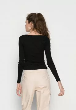 Even&Odd Langarmshirt - Black | Damen -Even&Odd Verkäufe 2023 80f5d540bcd946ed959646637b120a93