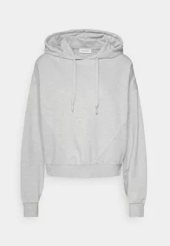 Even&Odd Damen Sweatshirt - Mottled Light Grey