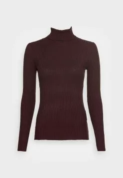 Even&Odd Damen BASIC TURTLE NECK - Strickpullover - Brown -Even&Odd Verkäufe 2023 827dac713c1f4e23959b19d37eab172d