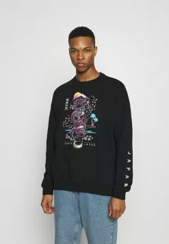 Even&Odd UNISEX - OVERSIZED SWEATSHIRT - Sweatshirt - Black