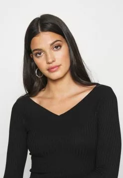 Even&Odd Damen KNIT V NECK MIDI BODYCON DRESS - Etuikleid - Black -Even&Odd Verkäufe 2023 82a6995fb3404774bfd6df3602285c00
