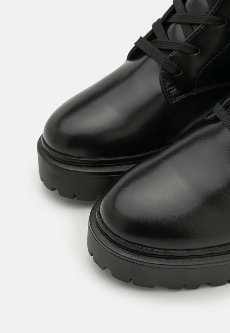 Even&Odd Damen Schnürstiefel - Black 8 Even&Odd Damen Schnürstiefel - Black – Bild 6