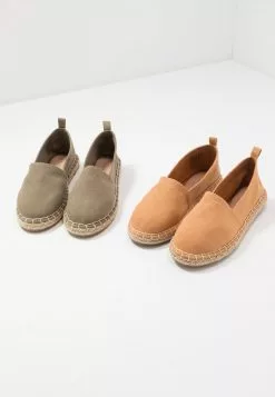 Even&Odd 2 PACK - Espadrille - Cognac/khaki | Damen -Even&Odd Verkäufe 2023 83bc0ed1fc8342ceafeb48b15a0c566c