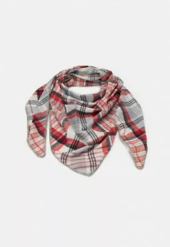 Even&Odd Damen Schal - Off-white/red /light Pink