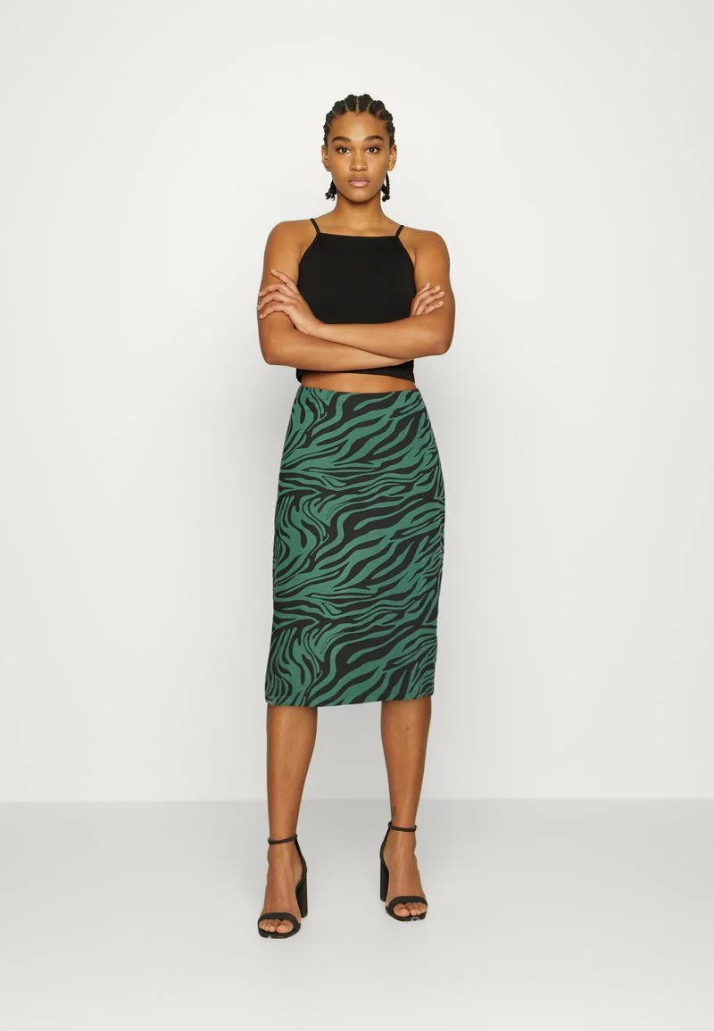 Even&Odd Damen 2er PACK - Bleistiftrock - Black/teal 4 Even&Odd Damen 2er PACK - Bleistiftrock - Black/teal – Bild 2