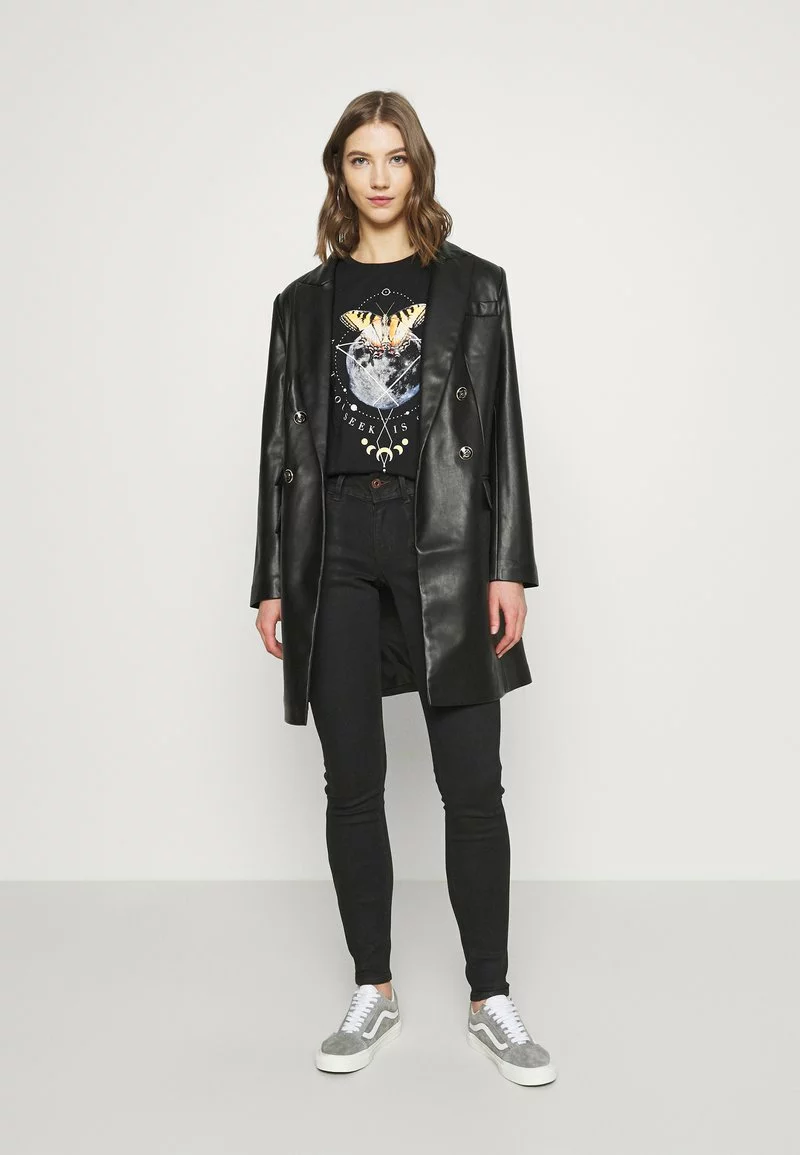 Even&Odd HATTIE MOON AND BUTTERLY TEE - T-Shirt Print - Black | Damen 4 Even&Odd HATTIE MOON AND BUTTERLY TEE - T-Shirt Print - Black | Damen – Bild 2