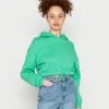 Even&Odd Damen Kapuzenpullover - Dark Green