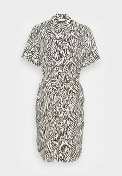 Even&Odd Damen Blusenkleid - Black/white -Even&Odd Verkäufe 2023 89ae61401515405ea6d1eabd22b6ddec