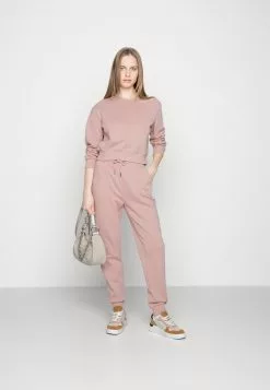 Even&Odd Damen Off Shoulder&Jogger Set - Sweatshirt - Pink -Even&Odd Verkäufe 2023 8a4462e5af324170be63fc74e4bc7420