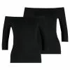 Even&Odd Damen 2 PACK - Langarmshirt - Black -Even&Odd Verkäufe 2023 8a562f71e2ef4e5780e7a843fbd684f4