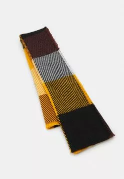 Even&Odd Damen Schal - Yellow/red