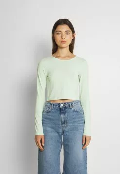 Even&Odd 2 PACK - Langarmshirt - Light Green/black | Damen -Even&Odd Verkäufe 2023 8abb2385b1384616934020ed940754d6