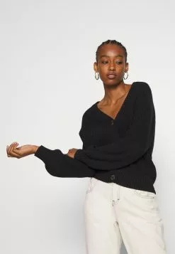 Even&Odd Damen BUTTON THROUGH CARDIGAN - Strickjacke - Black -Even&Odd Verkäufe 2023 8c87aa4e93184af9a8642e46a938a1fa