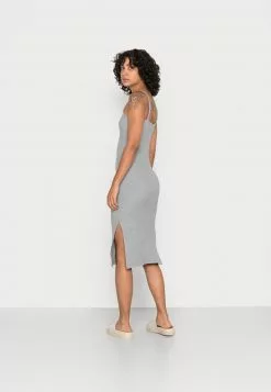 Even&Odd Jerseykleid - Mottled Grey | Damen -Even&Odd Verkäufe 2023 8e0c145ce404446692db6fa50b201abe
