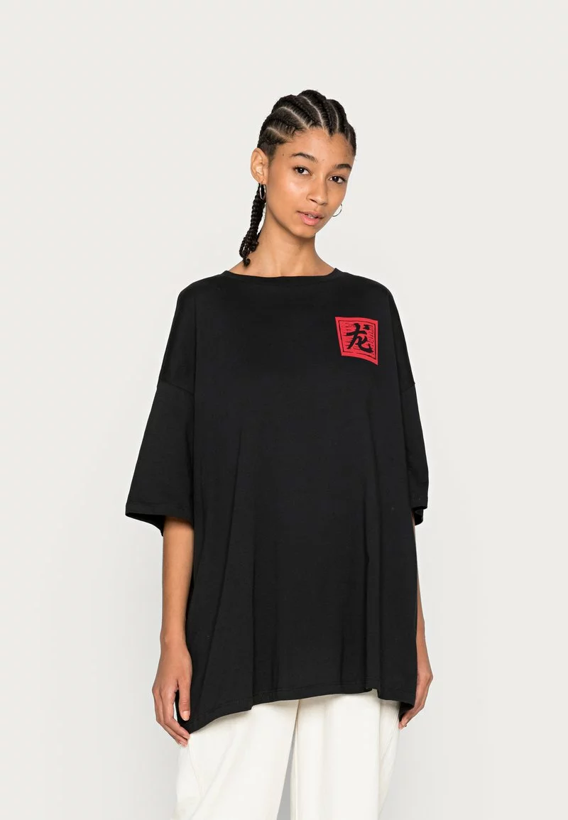 Even&Odd Damen T-Shirt Print - Black 3 Even&Odd Damen T-Shirt Print - Black