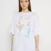 Even&Odd Damen T-Shirt Print - White -Even&Odd Verkäufe 2023 8fc592845dff451e9417f46caf9b96fb