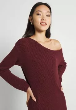 Even&Odd Damen Strickkleid - Bordeaux -Even&Odd Verkäufe 2023 916dbbf02a3c4d6a9c4980f9ef565f73