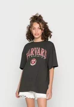 Even&Odd T-Shirt Print - Anthracite | Damen