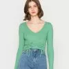 Even&Odd Damen Langarmshirt - Green -Even&Odd Verkäufe 2023 925405922c324bea977ab9c592bab93b