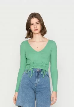 Even&Odd Damen Langarmshirt - Green