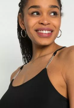 Even&Odd Damen CHAIN STRAPS GOING OUT PLAYSUIT - Jumpsuit - Black/silver -Even&Odd Verkäufe 2023 93675cd63c684c8ca7ec85027f9bc16d