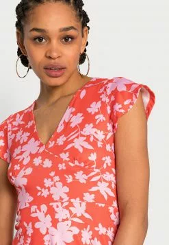 Even&Odd Damen Jerseykleid - Red/pink -Even&Odd Verkäufe 2023 94548f1cc1554aa68b6e82d2a3d7461e