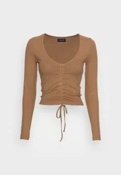 Even&Odd Damen Langarmshirt - Brown -Even&Odd Verkäufe 2023 947b65ecb4054a5b91b19bef14d14167