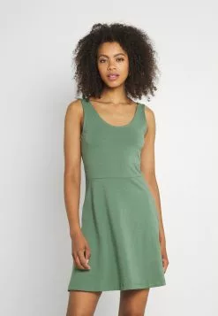 Even&Odd Damen Jerseykleid - Light Green