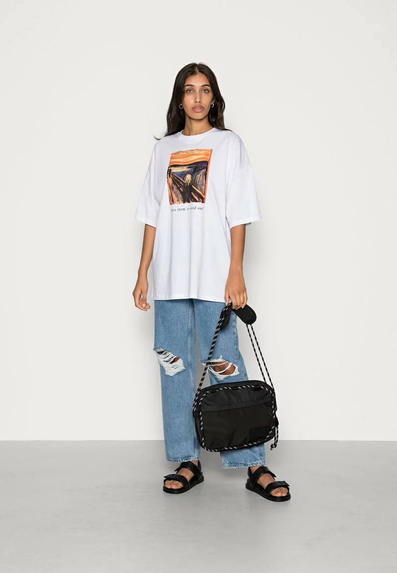 Even&Odd Damen T-Shirt Print - White 4 Even&Odd Damen T-Shirt Print - White – Bild 2