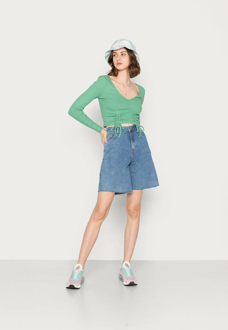 Even&Odd Damen Langarmshirt - Green 4 Even&Odd Damen Langarmshirt - Green – Bild 2