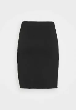 Even&Odd Damen Asymetric Overlap Wrap Mini High Waisted Skirt - Bleistiftrock - Black -Even&Odd Verkäufe 2023 968e1ae7bc2047049e25130f50a86ca9