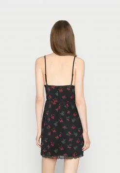 Even&Odd Damen Freizeitkleid - Black/lilac/blue -Even&Odd Verkäufe 2023 96a7a8db02d54939983244ceb24e5a75