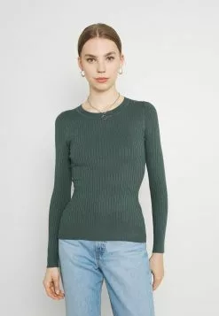 Even&Odd Damen Strickpullover - Green